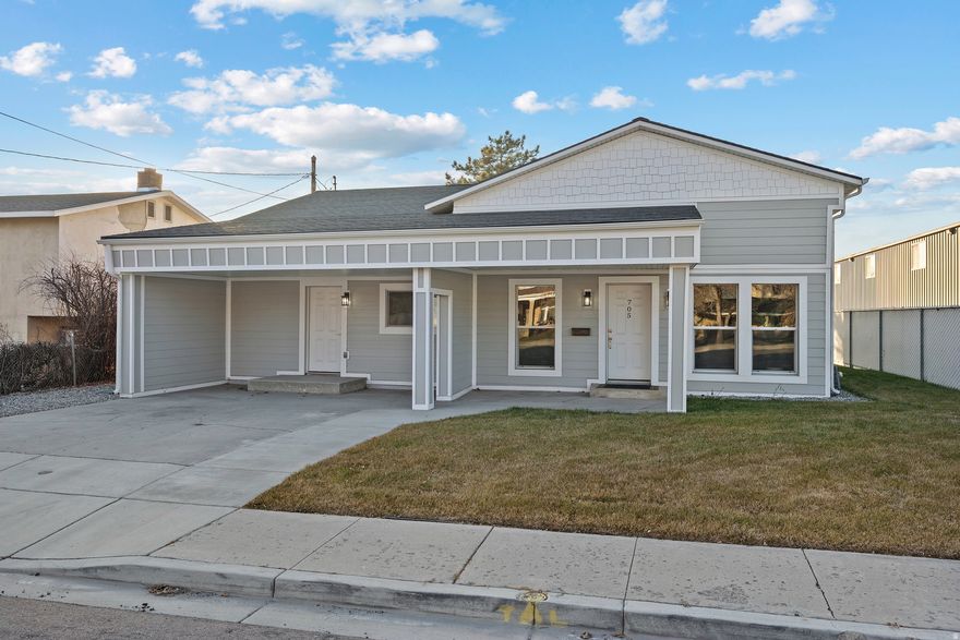 Come and see this beautifully remodeled home in Lehi. This 5 bed, 2 bath home has been completely renovated. You can choose to have this as your personal residence, or could serve as a wonderful office space and be converted into a commercial property. The sky is the limit and you can choose your own adventure! Don't miss out on this one, it will go quickly!