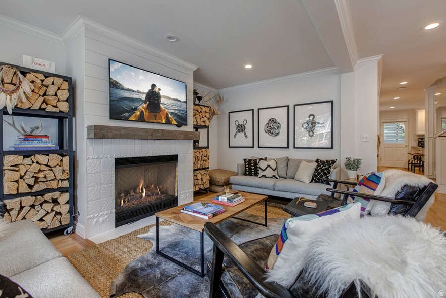 This gorgeous remodeled historic Park City ski residence is in arguably the most exclusive location in all of downtown Park City. On the corner of Park Ave and Main St, walking one block onto the Town ski Lift is effortless, while also walking distance to the shops, dining and nightlife offered on Main St. and driving/shuttle distance to Canyons and Deer Valley ski resorts. Furnished to sleep 12, this remodeled 4 bedroom and 4 bath retreat is designed to entertain, along with the privacy of the thoughtfully designed backyard space, complete with fire pit and hot tub.    Every fixture and palette selection was chosen with a vintage yet contemporary feeling in mind, coupled with mountain contemporary aesthetic finishes throughout.  This historically preserved landmark maintains that vintage western, alpine charm and mining era flavor.   Strong rental history provides confidence for buyers looking for family enjoyment coupled with annualized cash flow to offset expense.