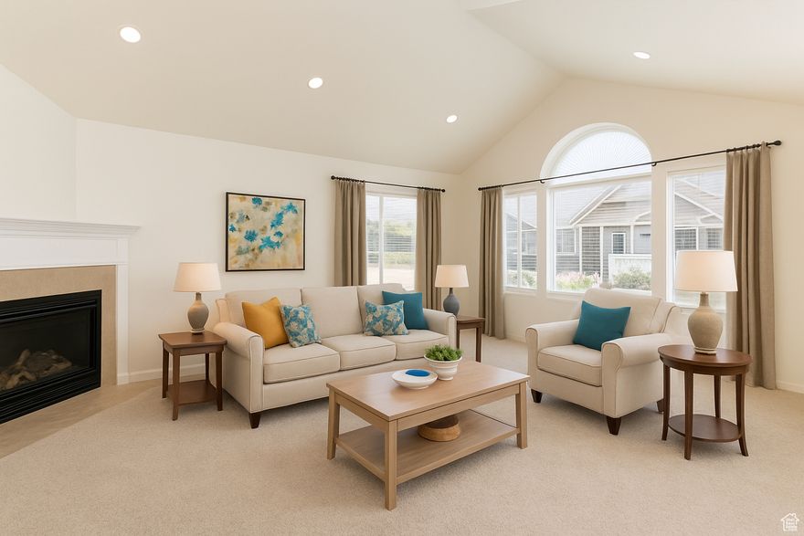 Great price for one of the lightest and brightest homes in North Logan's Towne Center Villas! This is the best 55+ community in the Valley.  So quiet and convenient to everything; with amazing amenities like a pool, clubhouse, and community garden.  This home features an open concept with good-sized bedrooms, and en-suite bathroom, perfect for living and relaxing.  Summer sunsets on your porch will be a great way to end the day. Take the stress away from home ownership; this is a home and community you can be comfortable in and enjoy your life!