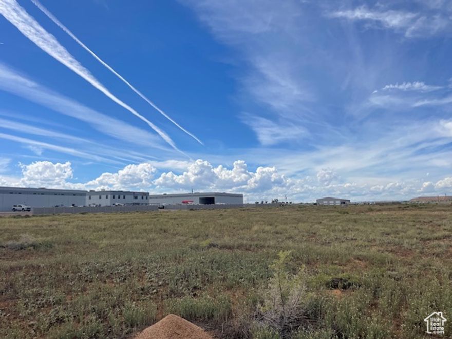 Lot 4 across the street from the new Strata warehouses south of the Roosevelt City Airport. Take advantage of the traffic these lots will get from the new development in the area.