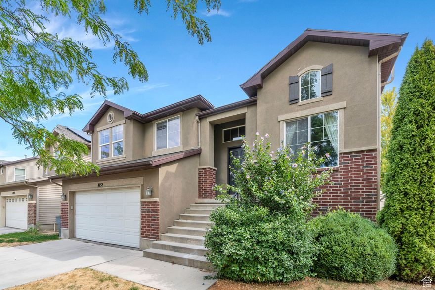 Beautiful home in the heart of North Salt Lake! With four bedrooms and three full bathrooms, this home is going to go fast. Beautiful entry, open kitchen with island and granite counters, and a back deck that'll make your mornings amazing with the sunrise views. Two family rooms gives you plenty of space for any function, and the beautiful brick and stucco exterior will wow guests from the start. Close to the Legacy Nature Preserve, Legacy Park, and easy access to Legacy Parkway AND I-15.   Square footage figures are provided as a courtesy estimate only and were obtained from county records.  Buyer is advised to obtain an independent measurement.