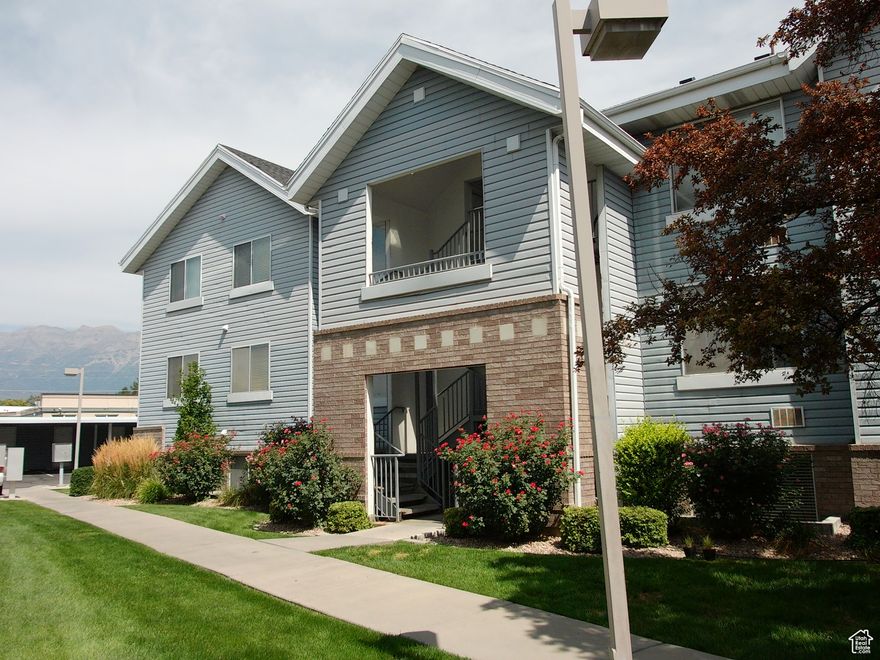 Location, Comfort, Value  All in One! Discover this charming and inviting MAIN-FLOOR condo with 3 bedrooms, 2 baths, JUST 5 minutes from Brigham Young University, shopping, schools, hospitals, and public transit. Ten minutes from UVU. It's ideal for both easy living and smart investing.   Features You'll Love:  Fresh paint, new stylish LVP flooring, washer & dryer, spacious master suite for added comfort. Extra storage space behind the carport.  Community picnic area and playground.  Whether you're a first-time buyer or looking for a great rental opportunity, this hidden gem checks all the boxes.   Don't miss your chance to own a piece of Provo's vibrant community!  Square footage is an estimate from county records. Buyer to verify all information.