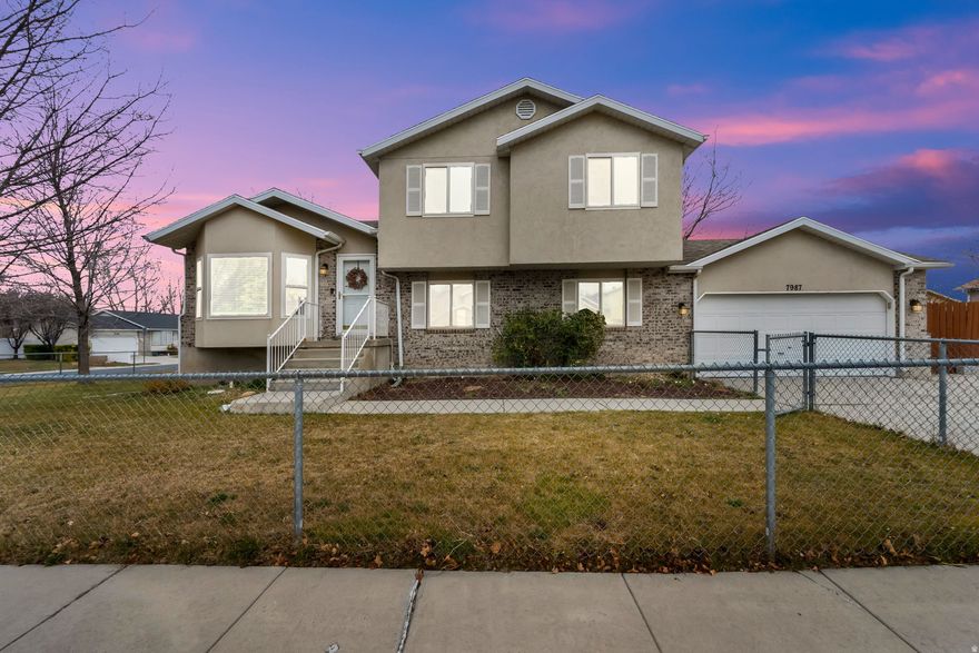 Beautifully updated home in Mountain Shadows Subdivision. Kitchen recently updated with two-tone cabinets and stainless-steel appliances. Primary suite featuring walk-in closet, bay window, and full bathroom. Amazing, fully fenced corner lot with large mature trees to swing from, an east facing patio to provide extra summer shade, a large shed, and plenty of parking for your RV or toys. Spacious family room and living room for all your holiday gatherings. Perfectly located near schools, shopping, restaurants, etc. --- Property is currently leased through 4/30/2026. No showings until after the new year, and then on a limited basis. Photos were taken prior to current tenant's lease.