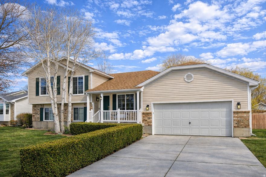 Welcome to this beautiful home in the desirable Stansbury Park community! Enjoy the peaceful, family-friendly lifestyle the neighborhood offers, with stunning mountain views, breathtaking sunsets, and access to parks, trails, Stansbury Lake, and the Stansbury Park Golf Course. This very clean, well-maintained home features 5 bedrooms and 2.5 bathrooms, including a spacious primary suite with a private bath and walk-in closet. The home is move-in ready. The large, fully fenced backyard with mature trees provides a great space for relaxation or entertaining. Located near schools and just minutes from I-80, it offers convenient access to Salt Lake City while maintaining the quiet suburban feel and open spaces that make Stansbury Park such a special place to live. There is also plenty of room for an RV parking pad, which adds extra flexibility for parking and storage, and a space for an additional laundry hookup. The home is being SOLD AS-IS.