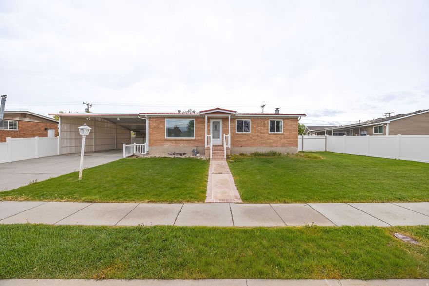 Absolutely wonderful Tremonton home featuring 5 bedrooms and 2 baths, finished basement, large carport, all situated on an amazing quarter-acre lot! Enjoy the beautiful yard and landscaping, huge covered deck, and large storage shed.  Located in a fantastic neighborhood location close to parks and schools. This home is a must-see!
