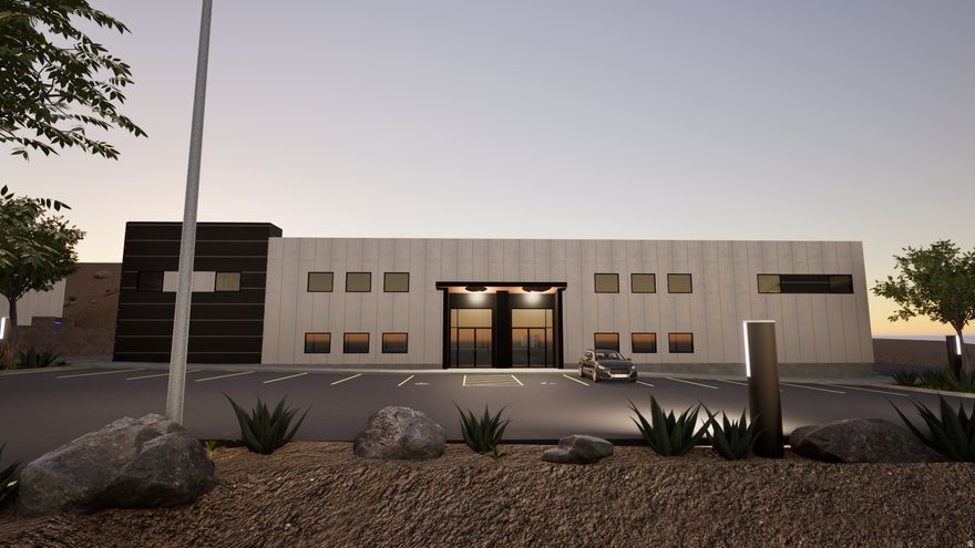 Institutional-quality industrial flex building | For Sale or Lease | Divisible to 12,000 SF  Prime industrial flex opportunity available within the highly anticipated Sunrise Valley Industrial Park. The project will feature three buildings totaling 68,000 SF (24,000 SF, 22,000 SF, and 22,000 SF). The first phase, Building #36 (24,000 SF), is currently under construction with anticipated completion in August 2026.  Designed to deliver modern, high-quality industrial space in one of Southern Utah's fastest-growing markets, this building is constructed with premium materials, including Insulated Metal Panels (IMP) for superior thermal performance-helping maintain interior comfort and energy efficiency year-round in Washington County's climate. The property also features high clear heights and a functional layout suitable for a wide range of industrial and flex users.  The building is designed for maximum flexibility and can be demised into two 12,000 SF units, each with separate utilities, HVAC systems, and entrances-ideal for an owner-user to occupy a portion while generating income from the remaining space.  Offered as a core & shell, allowing buyers or tenants to customize interior improvements to suit their operational needs.  Pricing & Lease Options:  Sale: $235/SF (full building only) Lease: $1.00/SF/month NNN (12,000 SF or 24,000 SF) Tenant improvements (office, kitchen, restrooms, etc.) can be built-to-suit and incorporated into lease terms  This is a rare opportunity to acquire or lease a high-quality, institutional-grade industrial asset in a rapidly expanding market with strong long-term growth fundamentals.