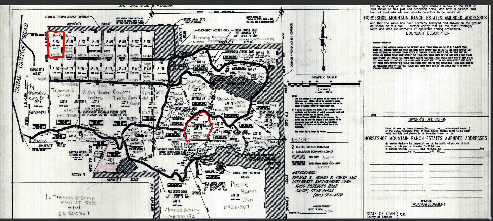 HORSESHOE MTN RANCH - Land