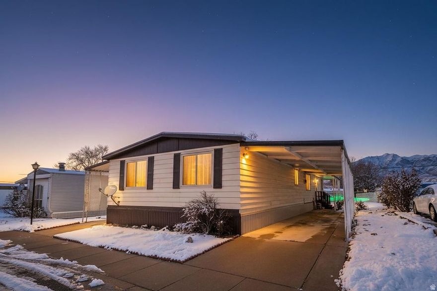 BEST DOUBLE WIDE DEAL IN VIKING VILLA!  This 3-bedroom, 2-bathroom home offers plenty of space for you and your family and comes with wheelchair access for convenience.  Inside you will find a large living and dining room to enjoy the company of family and friends while eating, relaxing or playing games. The kitchen offers a pantry and newer gas oven, dishwasher and disposal. The large master suite has two closets, two sinks, a tub and shower. The second bathroom offers a walk-in shower for your convenience.  Step outside to the darling backyard perfect for outdoor gatherings, whether it's a family BBQ or just enjoying some fresh air at the picnic table. It provides a shed for extra storage and flower beds for the green thumb. NEW SIDING PAINTED AND A SKIRT were added four years ago.