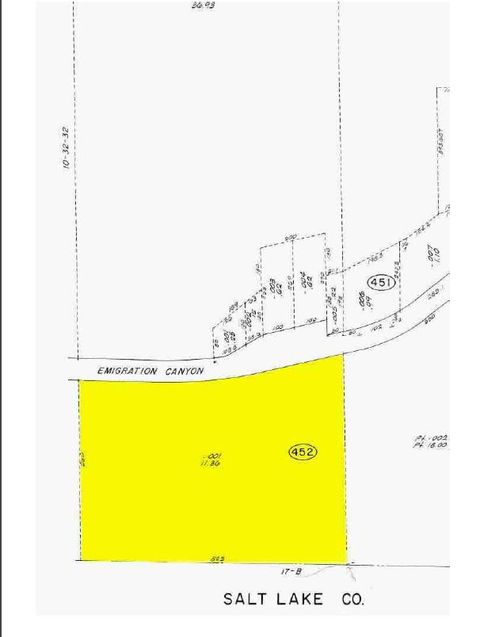 Tiny photo for 5548 E EMIGRATION CANYON RD E, Salt Lake City, UT 84108 (MLS # 2087414)