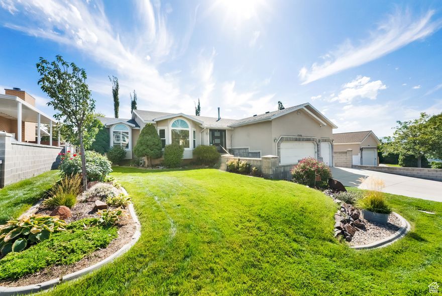 Step inside this spacious home where the focus is on living large and relaxing easy. The thoughtfully designed floor plan offers generous rooms for gathering, entertaining, or simply spreading out in comfort. Outside, the cozy backyard is perfect for low-maintenance living-ideal for morning coffee, weekend grilling, or a peaceful place to unwind without all the yard work. It's the perfect balance of big-home living and easy-care outdoor space.6 bedrooms and 3 baths, 3-car garage and RV parking.  Dual furnaces.  Rare find on the east side!  19 Minutes from Big Cottonwood Canyon and 16 Minutes from Little Cottonwood Canyon.  2 Storage rooms for all you outdoor needs!!!  Easy access to parks and trails.  You'll love this dynamic location.