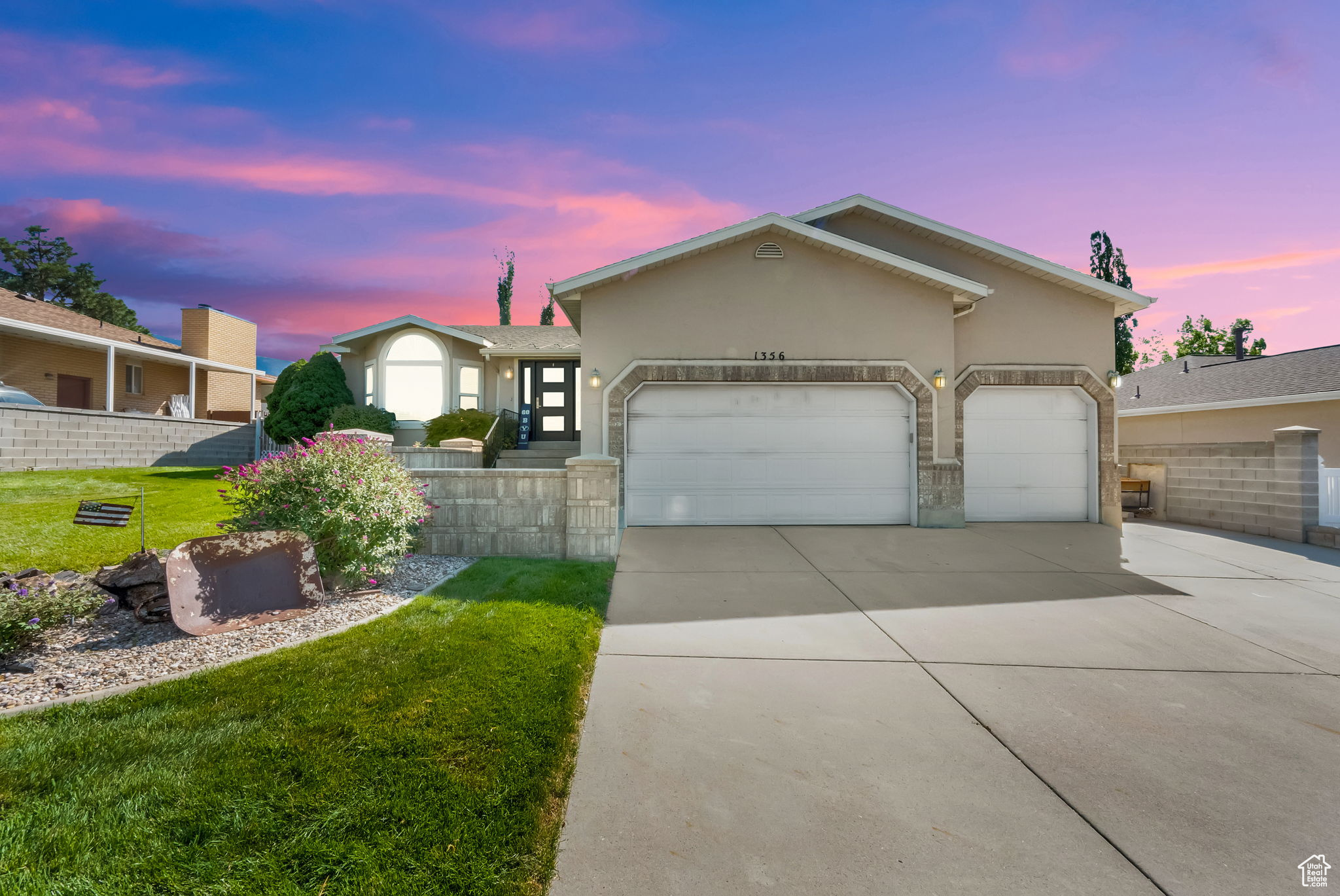 East side home you have been waiting for. Open floor plan with designer island and gas stove. Great for entertaining as you enjoy the covered deck with fan. Large open basement great for game room and theatre room. 6 bedrooms and 3 baths, 3-car garage and RV parking. Dual furnaces. Rare find on the east side! 19 Minutes from Big Cottonwood Canyon and 16 Minutes from Little Cottonwood Canyon. 2 Storage rooms for all you outdoor needs!!! Easy access to parks and trails. You'll love this dynamic location.