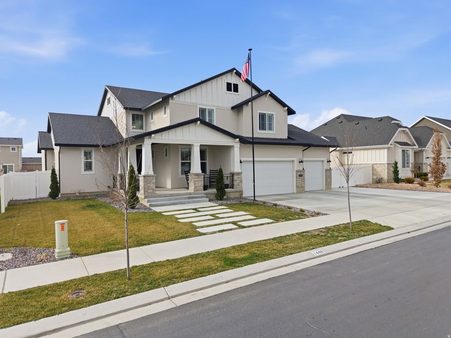 *OPEN HOUSE SATURDAY March 21st 12-2pm* Welcome to this stunning home built in the highly sought-after Overland community, where thoughtful design, modern finishes, and functional living come together seamlessly. This spacious two-story home offers 5 bedrooms, 4 bathrooms, and a highly desirable layout featuring a main-level primary suite, plus two dedicated office spaces, perfect for remote work. The bright and open interior is filled with natural light from expansive windows and enhanced with elegant plantation shutters. Brand New carpet (March 2026). The heart of the home flows effortlessly into a beautifully designed backyard complete with garden boxes and fruit trees including two apple, one peach and one apricot tree. Additional highlights include a 3-car garage, RV parking, and a basement with a walkout offering added space and versatility. Located in a community you will LOVE living in, this home combines comfort, style, and convenience ready for you to move in and enjoy! Schedule your showing TODAY! Square footage per county records; provided as a courtesy. Buyer to verify independently.