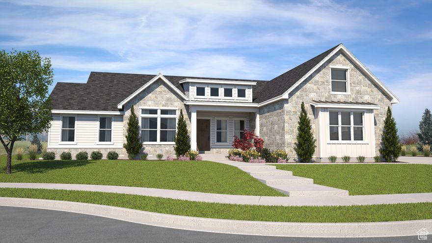 Nestled on a full acre in Highland, this luxury home is now under construction and presents a rare chance to select your own finishes. Designed with both comfort and elegance in mind, the floor plan includes 5 spacious bedrooms, exercise room, family rooms on all three levels as well as formal living room on the main level plus plenty of storage options. The gourmet kitchen is paired with a basement kitchenette creating ideal spaces for both everyday living and entertaining. Meticulous attention to detail throughout! Price includes the finished basement plus front yard landscaping. Backyard landscaping may be completed for additional cost. Estimated completion date is February 2026. Photos show are of similar home.
