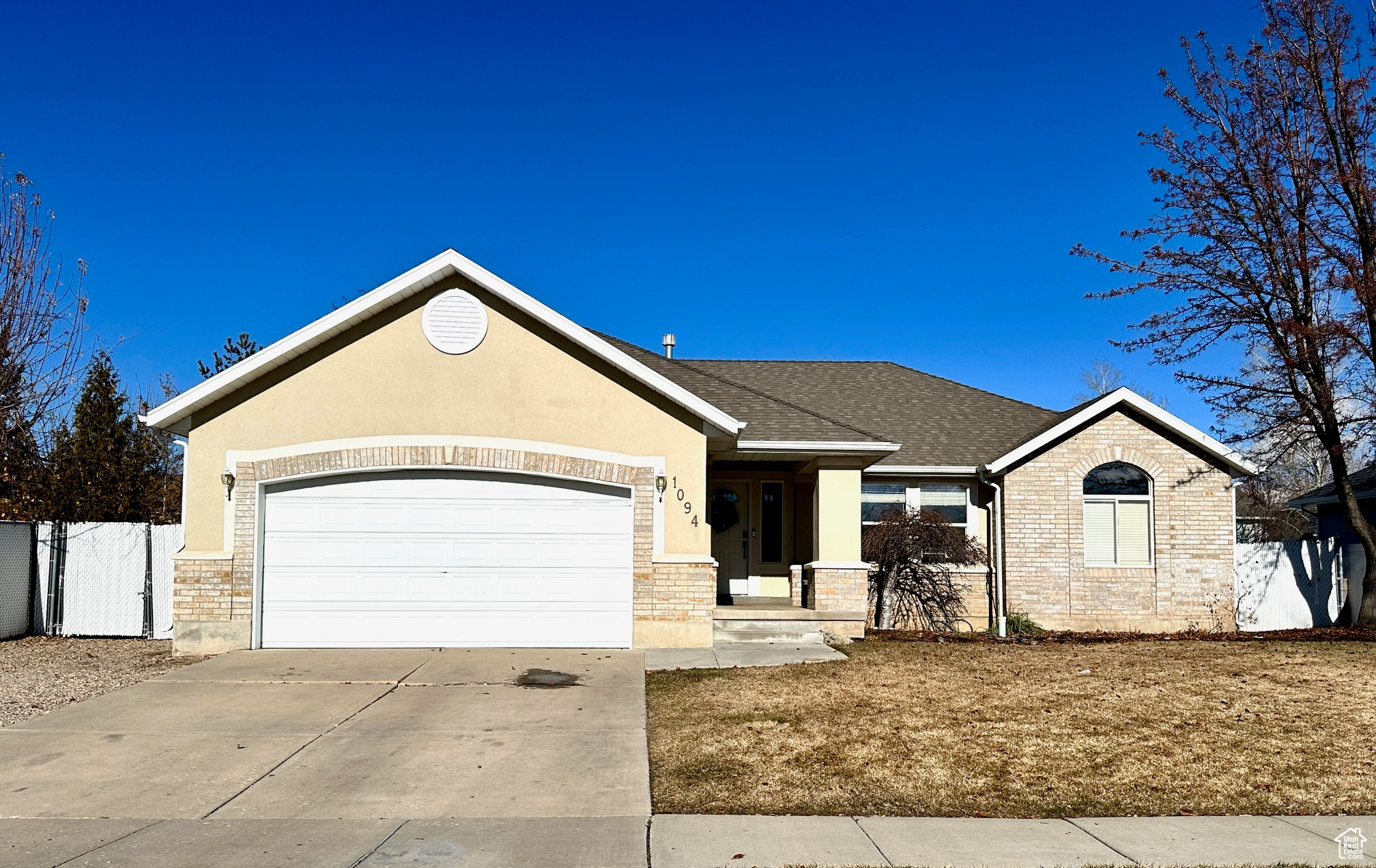 Ready to fall in love with a home as cozy as your favorite sweater? Welcome to this charming rambler in a friendly, peaceful neighborhood-where choosing which neighbor to borrow sugar from might be your biggest dilemma! Inside, enjoy sleek, brand-new LVP flooring throughout that's as easy to clean as it is to love. Got an RV? No problem! There's plenty of parking for your home-on-wheels, so you can live the dream without the parking stress. This home also comes with a price tag that won't make your wallet cry. Plus, with Legacy Parkway and I-15 nearby, your commute will be so easy, you might actually arrive early for once! And the backyard? It's the real star! Picture yourself lounging on the newly installed patio, surrounded by fresh landscaping that's ready for everything from BBQs to garden parties. There's tons of room for kids, pets, or just some peace and quiet. Oh, and the massive basement rooms? You'll have more space than you know what to do with! Come see why this home isn't just four walls-it's the whole package. . Square footage figures are provided as a courtesy estimate only and were obtained from __COUNTY RECORDS  Buyer is advised to obtain an independent measurement.