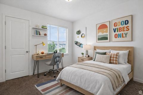 Tiny photo for 5404 W RODGERS PEAK PL S, Herriman, UT 84096 (MLS # 2107235)