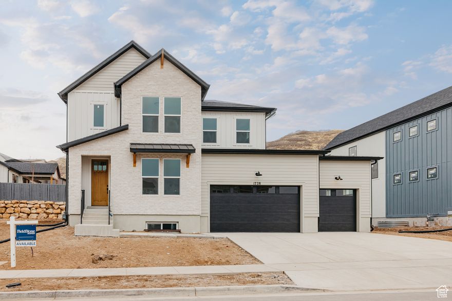 This beautiful To Be Built Solitude floor-plan in our upscale Canyon Point community on Traverse Mountain is now available to reserve! This home features a 3 car garage, beautiful gas fireplace, fully finished basement giving the home 4 bedrooms! The kitchen features lovely cabinetry including dovetail slow-close cabinets and drawers, gourmet double ovens, 5 burner gas cooktop with stainless steel vented hood, and stunning quartz counters! The luxury vinyl flooring on the entire main level is perfect for worry free living! The amazing community includes a huge luxury clubhouse for community events, an amazing beach entry pool with lap swimming area, tennis courts, basketball courts, multiple parks and an extensive trail system leading directly into the canyon! Please contact primary agent with any questions. Pricing as quoted includes the Free Finished Basement Incentive provided for buyers that use builders preferred lender.