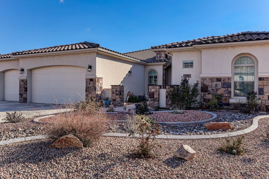 One of a kind in The Reserve at Green Springs. Open floor plan, vaulted ceilings. Large corner lot with amazing views of the sunset. Private casita. Newly steam-cleaned carpets and tile floor, and new sealant. Instant hot water. Water softener. 220V AC for EV charging. Jacuzzi with power jets in the master bathroom. Ceiling-mounted storage racks in the garage. 110V AC in the garage for refrigerator or freezer. Casita with a separate entrance. Independent Mitsubishi climate control for the Casita.