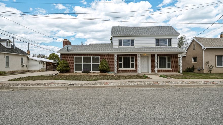 Prime investment and development opportunity in the heart of Ephraim! Situated on a spacious 0.45-acre lot zoned R3, this property offers exceptional potential for multi-unit development or future expansion. Located just minutes from Snow College, the property is ideally positioned for student housing, rental income, or long-term investment growth. The existing home provides immediate rental or owner-occupant potential, while the oversized lot creates opportunities to add additional units behind the home (buyer to verify all development possibilities with city zoning). A standout feature is the 60x24 detached 2-car garage/shop with power, offering ideal space for storage, a workshop or hobby space. Rare opportunity to own nearly half an acre with R3 zoning in a highly desirable central location close to schools, amenities and college traffic. Square footage figures are provided as a courtesy estimate only and were obtained from appraisal.  Buyer is advised to obtain an independent measurement. Buyer and buyer's agent/broker to verify all information.