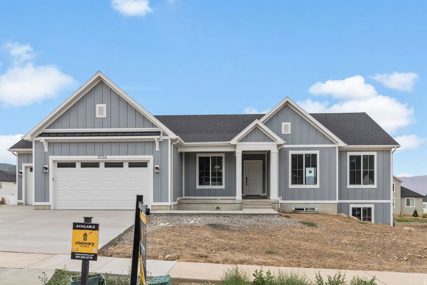 The Cambridge in the Meadows at Hyde Park is what home ownership dreams are made of. Paired with good-sized lots that range from .30 to .40 of an acre with no HOA... the Cambridge is one of Visionary Homes' oldest floor plans that has been loved by family after family for over a decade. An incredibly open concept with a living room space that is built to entertain or do a wide variety of activities. Want 3 good-sized bedrooms with an additional flex room? Check. Want a massive L shaped Kitchen with a 5 * 4 island? Check. Want to be in the heart of Hyde Park in a well-established area with incredible views? Check. Standard 9-foot ceilings that open up the rest of the home? Check. Come and see how Visionary Homes can take your home-buying experience to the next level.  **Photos of the home are not of the actual home and are for representation purposes only.