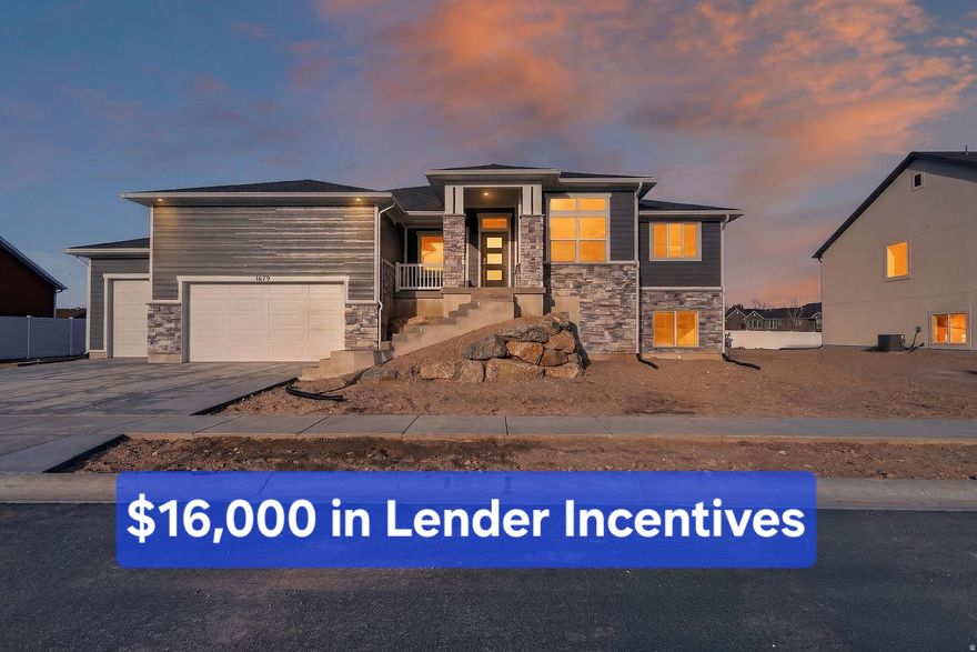 ***A modern prairie-style home designed for spacious living and timeless appeal. Featuring a large great room, big covered deck, and a giant garage, this home sits on a generous yard with room to relax. A finished basement completes five bedrooms and three-and-a-half baths. Over $16,000 in Lender incentives available.