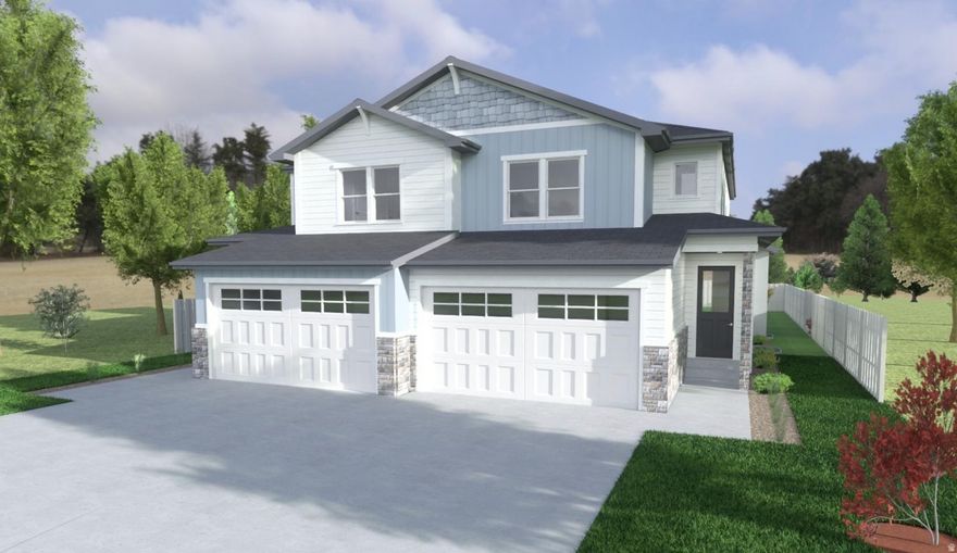 **Ask about our preferred lender incentive** Beautiful brand-new twin home in Millcreek, Utah with NO HOA! Featuring over 2,600 sq ft, 5 bedrooms, and 3.5 bathrooms, this home offers a spacious open-concept main level ideal for entertaining and everyday living. The large primary suite includes a private balcony, walk-in closet, and en-suite bathroom with walk-in shower and separate soaking tub. Enjoy outdoor living with a covered patio and private backyard. Thoughtful layout, great natural light, and modern finishes throughout. A rare opportunity for new construction in a prime location-there are only 4 units available so schedule your showing today! Full landscaping will be provided. Estimated completion in January 2026. Can walk through unit with selling agent present.