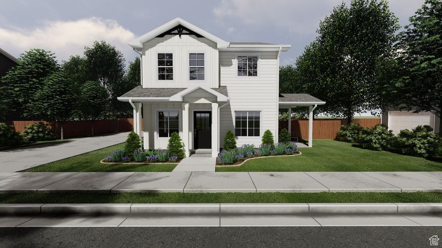 Welcome to the Townsend floor plan by OLO Builders! This home is currently under construction, now in the framing stage, and scheduled for completion by late November. Designed with quality and care, OLO Builders includes upgraded flooring, cabinets, countertops, and energy-efficient features that help lower your monthly utility costs. Located in the desirable Spring Creek community, you'll enjoy stunning views and a convenient location-just 30 minutes from Ogden and an hour from Salt Lake City. Every OLO home comes with a generous list of standard inclusions, giving you a well-built home at a great value. Don't miss the chance to make this beautiful new build yours. Call today for more details and to learn how you can secure this home before it's complete!