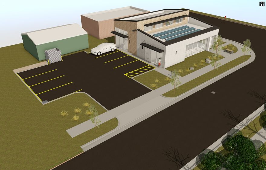 Prime corner commercial lot. Architectural plans for a new building are included in the sale price. South Salt City Planning has approved the plans as ready for building permit. Or buyer can design their own building. Prefer to sell with 18 W 3350 S - MLS# 2128575