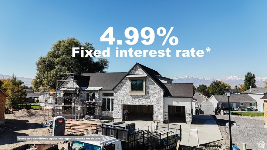 ***4.99% FIXED*** INTEREST RATE ON SELECT HOMES THAT CLOSE BEFORE DEC 31 2025!! SEE AGENT REMARKS FOR DETAILS! Discover this stunning new construction home! The Roosevelt is estimated for completion in late October. Spanning 6,291 square feet, this thoughtfully designed residence features a spacious main floor primary suite, soaring 12 foot ceilings throughout the living areas and bedrooms, and custom, hand picked finishes that create a truly one of a kind home. Nestled in a quiet cul-de-sac just steps from historic Lehi Main Street and only minutes from I-15, you'll enjoy both convenience and charm. With its combination of timeless design, luxury scale, and an unbeatable location, this home is a rare opportunity.