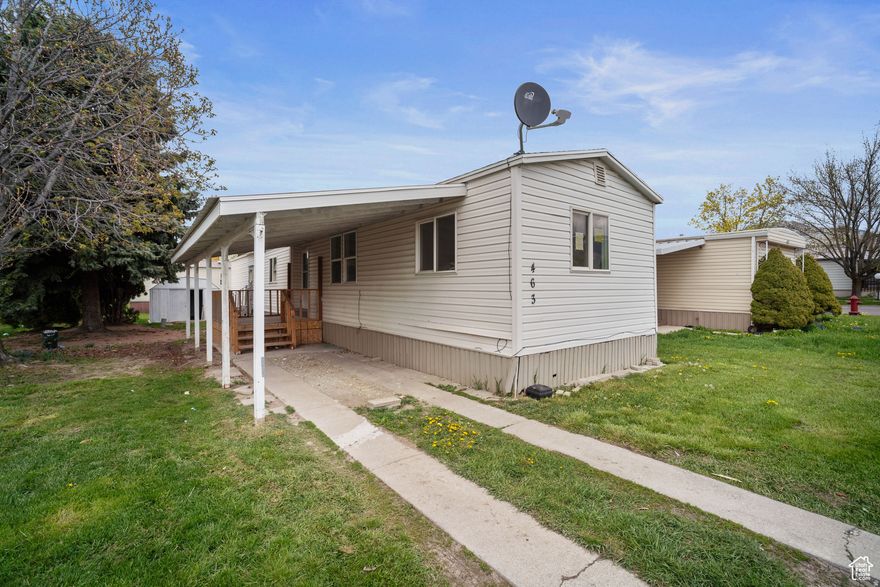 3-bedroom 2-bath mobile home in Palatial Living Park. Updated a few years ago with new paint and new LVP flooring. Remodeled kitchen with painted cabinets and almost new appliances. Buyers to verify all information.