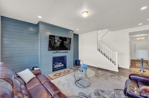 Tiny photo for 4586 W THORLEY DR, Herriman, UT 84096 (MLS # 2135027)