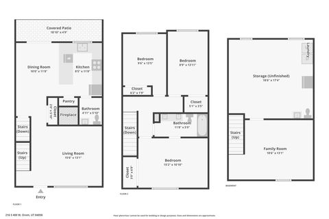 Tiny photo for 216 S 400 W, Orem, UT 84058 (MLS # 2143159)