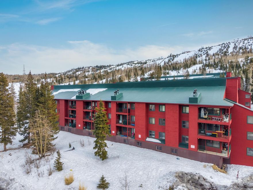 Own the ultimate mountain getaway in the heart of Brian Head! This true ski-in/ski-out condo offers unbeatable access to the slopes, just steps from the lifts making it a dream for adventures. This fully furnished 2-bedroom + a loft, 3-bath condo is completely turnkey and ready to continue generating income from day one. Vaulted ceilings and expansive windows flood the space with natural light and showcase stunning alpine views. The open-concept layout creates a warm and welcoming environment, perfect for gathering after a full day on the mountain. Whether you're relaxing by the fire, hosting family and friends, or enjoying a quiet morning overlooking the snow-covered peaks, this condo delivers the ideal balance of comfort and charm. Enjoy year-round recreation with world-class skiing and snowboarding in the winter, and hiking, mountain biking, fishing, and ATV trails throughout the summer months. HOA amenities include an indoor pool, hot tub, laundry facilities, and inviting common areas, adding convenience and value for both owners and guests. Whether you're looking for a personal retreat, a dual-use vacation home, or a proven income-producing property, this mountain condo checks every box in one of Utah's most desirable alpine destinations.