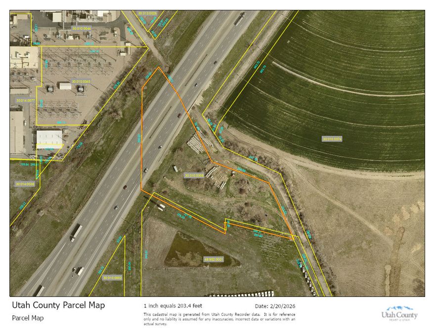 Prime commercial acreage with excellent visibility and access along Interstate 15 in the rapidly expanding Payson corridor. Located near the new North Payson I-15 interchange and adjacent to the future campus of Utah Valley University and Mountainland Technical College, this property sits within the planned Payson Downtown Gateway area, which includes mixed-use commercial development and a future FrontRunner station. High-traffic location offers outstanding commercial potential. Portion on the west side of the freeway is ideal for storage, signage, or additional exposure. Excellent opportunity to secure a strategic investment site in a high-growth market.