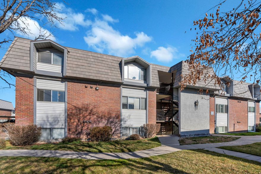 Seller Finance! Contact listing agent for more info! Well-maintained 3-bedroom, 1.5-bath condo in the desirable Willowbrook community of Provo. This centrally located Provo property offers exceptional convenience just off State Street, providing quick access to shopping, dining, parks, and less than a 5-minute drive to Brigham Young University. The kitchen features white cabinetry, a built-in dishwasher, and an island that provides additional seating and prep space. The open-concept layout flows seamlessly into the spacious living area, filled with natural light and highlighted by a cozy fireplace. Willowbrook residents enjoy an impressive list of community amenities including a pool, spa, sauna, fitness center, clubhouse, tennis courts, racquetball courts, playground, barbecue and picnic areas, and beautifully maintained grounds. HOA dues also cover maintenance, sewer, water, trash, and snow removal, helping simplify ownership. The property is currently tenant-occupied with a lease generating $1,800 per month, offering immediate rental income and strong investment potential. Measurements provided as a courtesy only, buyer to verify all info.