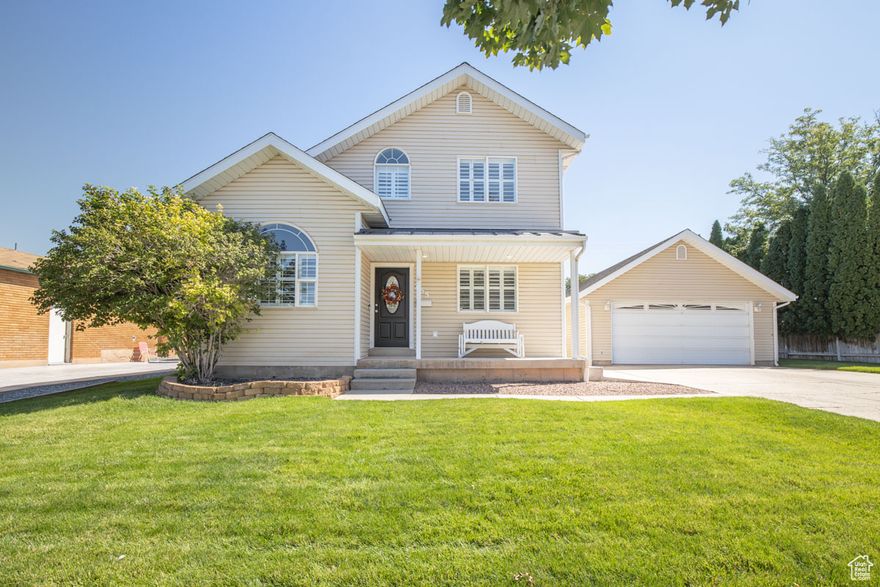 Walk to SUU & Downtown! Darling, updated 5 bedroom, 3.5 bath home with separate-entrance ADU with fantastic rental income potential or a multi-generational living arrangement. This home is 100% finished with so many upgrades! In the last year alone, a new roof, new AC, new furnace and two new hot water heaters were added to the home. Other recent renovations include: updated lighting throughout home, kitchen remodel with new appliances, flooring and cabinets, new toilets and sinks, new flooring in the basement and many others,  This home has a deep, roomy detached garage with extra storage, a detached shed with built in work shelves, in-ground trampoline and an amazing deck for gathering. Other fun features include a hidden loft/playroom/tv room upstairs, lots of closets for storage and a pantry off the kitchen.  Square footage figures are provided as a courtesy estimate only and were obtained from County Records .  Buyer is advised to obtain an independent measurement.