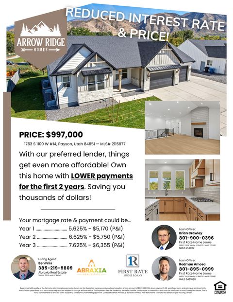 Tiny photo for 1763 S 1100 W #14, Payson, UT 84651 (MLS # 2115977)