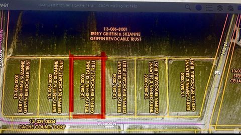 Vacant Land For Sale - 6953 W 6600 #3<br/> Cache County, Newton, UT 84327