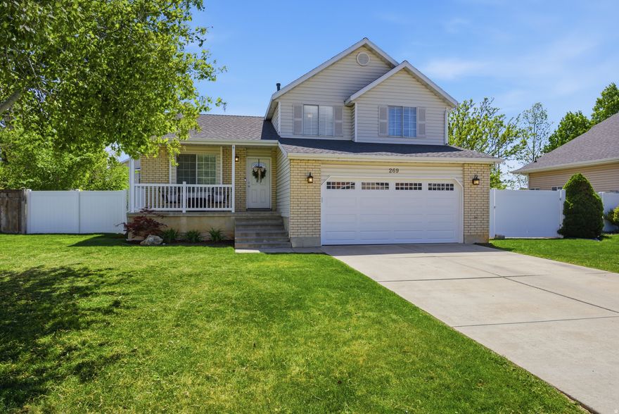 Not your average home. Beautifully remodeled & super clean! Bring your pickiest buyers. New carpet & flooring, newer roof, newer HVAC system. Vaulted ceilings for an open feel. Wainscoting throughout. Master bedroom w/ bathroom & walk-in closet. Relax on the cute covered front porch or enjoy the large patio in the backyard.  Permanent outdoor lighting. Close to shopping, restaurants, & freeway access. Don't miss out on this one!