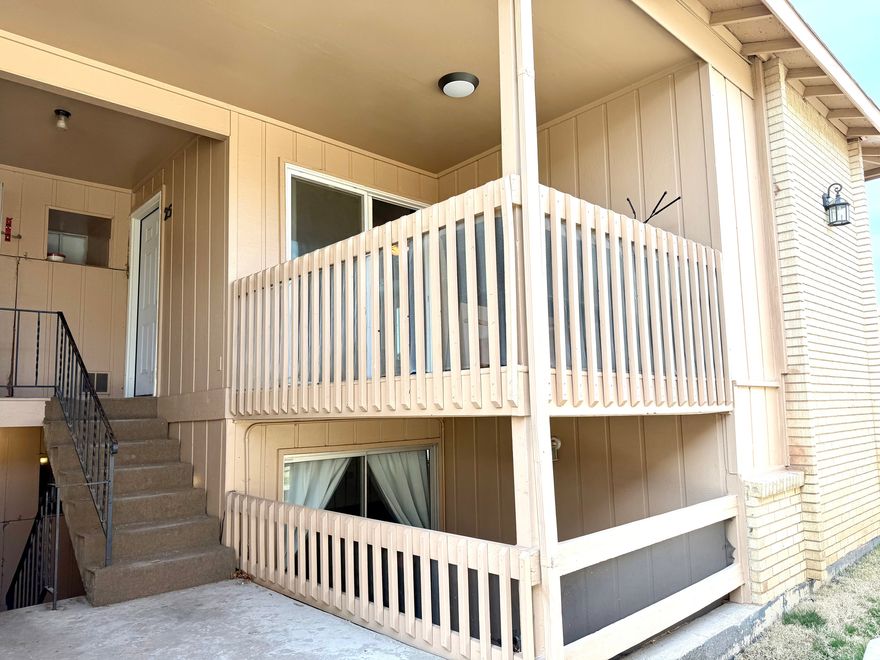 Entrance on the quiet side of 5500 S, private parking lot. Updated w/ soft close cabinets, new shower and bath tile. Convenient, cute, comfy condo could be a great investment property or first time buyers' dream. Close to schools, shopping, parks & HAFB.