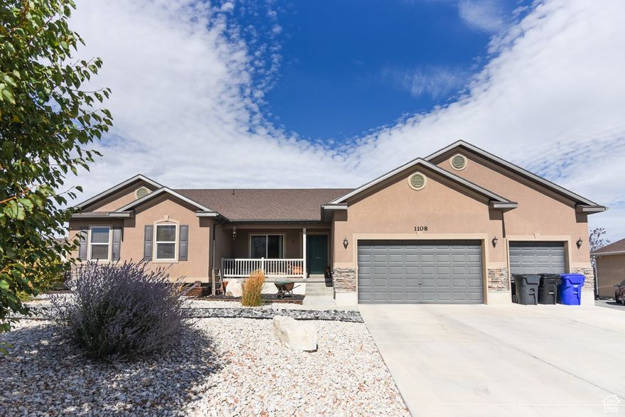 Welcome to your new home, where you're greeted by a beautiful, low-maintenance, water-wise front yard! Everything is on a drip line, so you don't have to worry about watering anything. Step inside to vaulted ceilings, bamboo floors, and an open concept-perfect for getting the family together after a long day. Upstairs, you'll find 4 bedrooms and 2 full bathrooms, including a large primary bedroom with a separate tub and shower, double vanity with Corian countertops, and a walk-in cedar closet. Also upstairs, you'll find 3 huge closets for storage, a good-sized pantry, and a laundry room. Make your way downstairs to find 3 more bedrooms, a large storage room, and a bathroom with an oversized, custom-poured Whitewater shower, plus the basement you never knew you needed! This basement comes complete with a beautiful antique dry bar featuring herringbone wood and hand-blown leaded glass-perfect for holding all your movie snacks to enjoy in your very own theater room. With its 11.2 Dolby Atmos sound system, you'll never want to go to the theater again! After your movie, enjoy a round of pool-the pool table has brand-new felt, new pockets, a new cover, and all accessories included. A vintage-style fridge and microwave also stay! (Arcade games not included.) If you're looking for even more, head outside to your fully landscaped and fenced backyard. The sprinkler system is just 4 years old with Wi-Fi control! Spend the evenings on your covered patio with conduit run for future upgrades, or down at the fire pit making s'mores. From your deck, enjoy the perfect view of the city's 4th of July fireworks show! Want a quiet night? Relax under the star-filled sky from the warmth of your 6-seater, 96-jet hot tub. Looking for storage? We've got you covered! In the garage, you'll find 3 oversized shelves for easy access, and outside, the 8'x20' Lifetime shed stays for all your yard storage needs. And did we mention the shop? Yes-even a shop! A 30'x40' (1,200 sq. ft.) fully insulated shop with conduit run for electrical, offering room for all your needs, plus secondary access behind the shop for an easy pull-through driveway. Your new home is also located in South Willow Estates, giving you access to equestrian trails, walking paths, 3 parks, and the only splash pad in the county. You couldn't ask for a better location! This home is everything you could need and more. Loaded with extras, it's the perfect place for entertaining or simply spending time with family. Schedule a showing today and come see it for yourself!