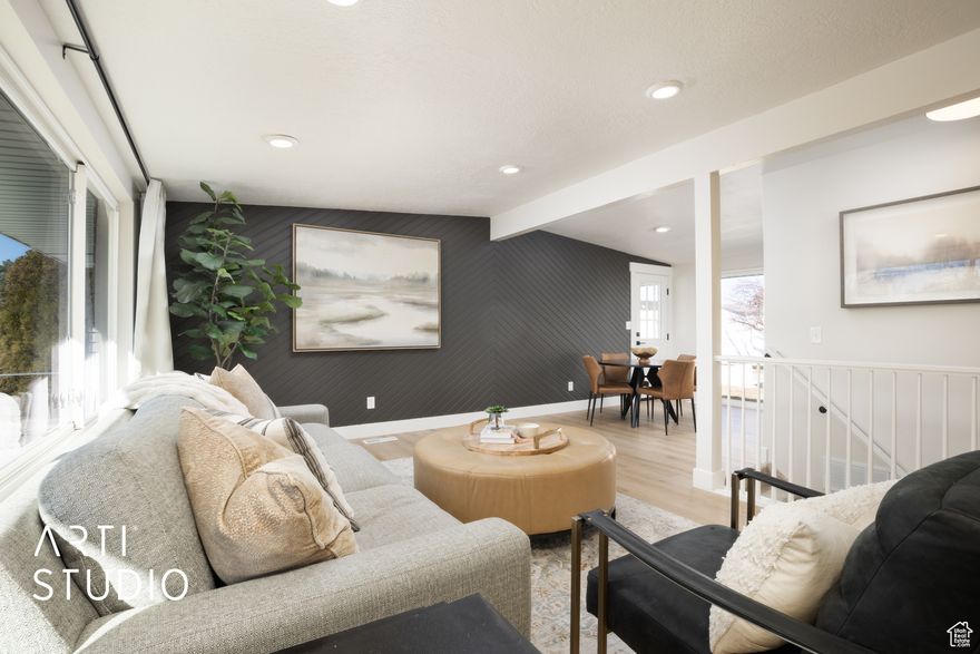 **Seller Financing Available** Motivated seller willing to offer seller financing to the right buyer! Remodeled with care and attention to detail, this 5-bedroom, 3-bathroom home stands apart from the typical flip. The updates were thoughtfully chosen and finished to a high standard, offering a move-in-ready home with lasting quality. The redesigned kitchen features brand-new appliances, modern cabinetry, and durable, stylish countertops. Natural light fills the open living area, making it a comfortable space for daily life. On the main floor, there's a primary bedroom with a private full bathroom, plus a second bedroom and another full bath. The finished basement adds flexibility with three additional bedrooms, a huge third bathroom, and a cozy family room. Other updates include a newly poured driveway, new lawn and sprinkler system, new smart thermostat and a spacious laundry room with room to customize for storage or shelving. The backyard includes a patio-great for quiet evenings or casual get-togethers. Just around the corner are a large park and the Orem Library, with quick access to schools, shopping, the Orem Farmer's Market, restaurants, and the freeway. Make an offer!