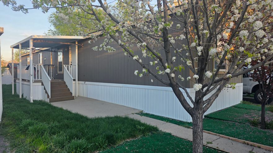 This move-in-ready gem features 3 bedrooms and 2 bathrooms, with a smart, open layout that's perfect for everyday living and entertaining. The spacious kitchen flows seamlessly into the dining and living areas, creating a bright and welcoming atmosphere. Outside, enjoy a low-maintenance yard, covered parking, and a great location within a well-kept community in the heart of West Valley City. Whether you're upgrading, downsizing, or buying your first home - this one checks all the boxes. Schedule your private showing today before it's gone! Square footage provided from building records and as a curtesy only, Buyer and Buyer's agent to verify all information. Easy and now more affordable financing.. contact me for more information