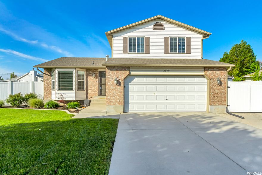 Tucked at the end of a quiet cul-de-sac, this beautifully remodeled Riverton home sits on a huge corner lot and checks every box. High-end finishes shine with travertine floors and newer carpet, complemented by extra storage in the basement and garage built-in shelving. Enjoy the oversized covered back patio, basketball court, RV parking, and additional storage shed. Washer, dryer, and fridge are included-all in the heart of Riverton with great neighbors. Clean, turn-key, and ready for its new owner.