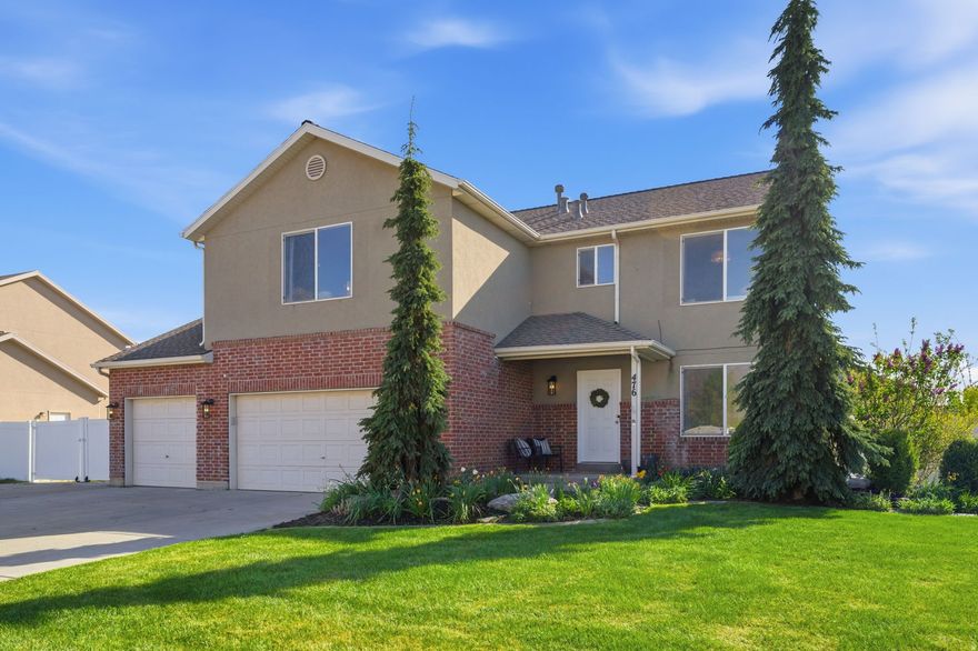 Don't miss your opportunity to live in this highly sought-after neighborhood. Every two-story home to sell in Pheasantbrook over the past year accepted an offer within just 0 to 5 days. This is your chance to get into a coveted community and build equity in a neighborhood known for strong demand and long-term appreciation.  This move-in-ready home has been thoughtfully updated with new flooring throughout, including engineered hardwood and carpet, complemented by high-end lighting that adds warmth and style to every space.  Inside, you'll find three spacious bedrooms all on the same level. The primary suite is massive, with an ensuite bathroom and a walk-in closet large enough that the previous owner used it as a nursery. Need more space? Two versatile flex rooms, one on the main floor and one upstairs, have the potential to be converted into bedrooms if you so choose. A charming play nook under the stairs, complete with a chalkboard wall, adds both function and personality.  Step outside to enjoy a professionally landscaped yard with a large front lawn and an even larger, fully fenced backyard featuring mature trees (including a peach tree), garden space, and a storage shed. With seldom-found agricultural residential zoning, you even have the option to add a chicken coop and embrace suburban homesteading.  In addition to the 3-car garage, there is ample parking for an RV, boat, or other vehicles that extends from the driveway along the length of the home into the fenced backyard. Due to the ample space on this side of the home, the seller obtained a quote to convert the third-car garage into additional living space with a separate entrance and was told it would be a cost-effective project due to convenient plumbing access.  Location is everything, and this home truly delivers. Enjoy stunning mountain views, plus unbeatable access to everything you need. You're just 4 minutes from the West Davis Corridor and 6 minutes from I-15, making for an easy commute. All of your everyday conveniences like grocery stores, gyms, restaurants, hospitals, and libraries are just minutes away. You also have access to top-rated schools, one of the many reasons so many are drawn to this neighborhood.  Outdoor enthusiasts will love the walking trail that spans the length of the neighborhood, connecting directly to a sprawling 16-acre park featuring a playground, soccer fields, pavilions, and 400 trees of 100 different varieties. You'll also have quick access to the 23-mile Rail Trail and 10-mile West Davis Trail, which are perfect for running, biking, and enjoying Utah's outdoors.  The true cherry on top is that this home is part of a community known for its strong sense of connection, where neighbors truly look out for one another.  Whether you're looking for a place to put down roots, enjoy an active lifestyle, or invest in a high-demand neighborhood with strong appreciation, this home checks every box.