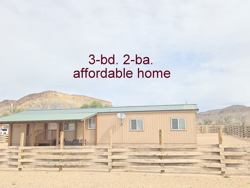 This very nice and well kept fenced 3-bedroom, 2-full bathrooms home is just outside of Moab, UT in Thompson Spring. Just a hop skip and a small jump from all the places you already enjoy visiting and exploring when you visit Moab, Green River, The Book Cliffs, Thompson and the Ghost Town of Sego Canyon. Hikes love to explore the side canyons. Bikes enjoy riding the dirt and graveled roads. Jeep and UTV's love exploring the upper Book Cliffs roads. Everyone enjoys outdoor BBQ-ing under the starry nights and desert silence of Thompson Spring. This home is called the Movie House. It got it's name from all the Movie memorabilia of movies that were filmed in this area. Plenty of parking for all your toys and friends that come to visit with their campers. This nightly rental home is booked throughout the year and you will need to call the agent to see when it is available for viewing.  All information herein is deemed reliable but is not guaranteed. Buyer is responsible to verify all listing information, including square feet/acreage, to buyer's own satisfaction.