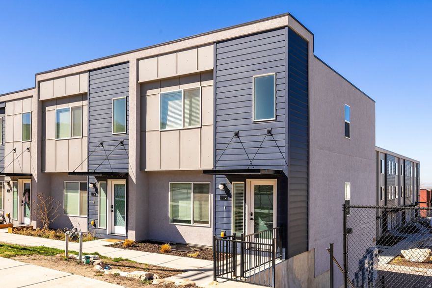 This stunning CW Urban end-unit townhome delivers the space, style, and location that other listings only wish they had. With 3 bedrooms, a dedicated office/flex room, 2.5 bathrooms, and an attached 2-car garage, this is the floorplan buyers have been waiting for. The open-concept main living area is built to impress - quartz countertops, upgraded cabinets, a designer backsplash, and sleek LVP flooring create a space that feels as good as it looks. End-unit living means extra natural light and added privacy. The office/flex room handles whatever life throws at it: home office, gym, guest space, you name it. Perched right on the Bountiful/NSL border, you're perfectly positioned between everything - top-rated dining, shopping, entertainment, and quick freeway access in every direction. Downtown Salt Lake City is just minutes away. End unit. 2-car garage. Premium finishes. Unbeatable location. Schedule your showing!