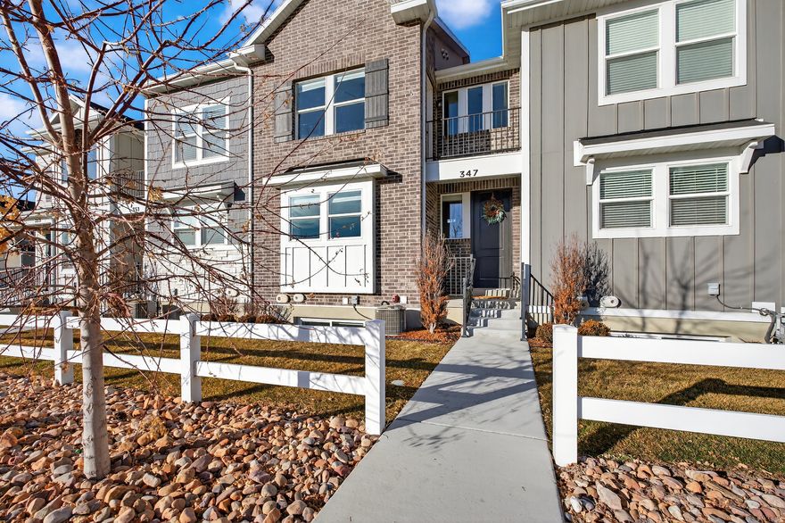 Stunning Lakefront Townhome in Vineyard, Utah  One of the Best in the Community. Welcome to one of the most desirable townhomes in Vineyard, Utah-perfectly positioned to offer the rare combination of a spacious park directly in front of the unit and beautiful lake views just steps away. Step outside your front door to a large park featuring a unique water feature that kids and families absolutely love, creating a fun, vibrant atmosphere right outside your home. Several of the community's walking trails run along the lake, offering peaceful waterfront strolls and some of the most beautiful sunsets in the area. Just beside the building, a beautifully flowing stream provides soothing natural sounds, adding to the tranquil, resort-like feel of the setting. Inside the home, enjoy amazing lake views from the primary bedroom, kitchen windows, and front door, with the lake located right next to the unit-an ideal setting for both relaxation and everyday living. The HOA offers resort-style amenities including a pool, gym, pickleball courts, basketball courts, clubhouse, and extensive walking trails, making it easy to enjoy an active and social lifestyle. Conveniently located near the Vineyard Marina and the exciting new Utah City development, this home offers not only an incredible place to live now, but outstanding long-term value as the area continues to grow.  Priced strategically to attract immediate interest, this is the kind of home buyers regret waiting on. With its rare location, unmatched views, and family-friendly setting, this townhome is expected to move quickly. Schedule your showing as soon as possible-opportunities like this don't last.  Square footage figures are provided as a courtesy estimate only and were obtained from tax records.  Buyer is advised to obtain an independent measurement. Agent Owner.