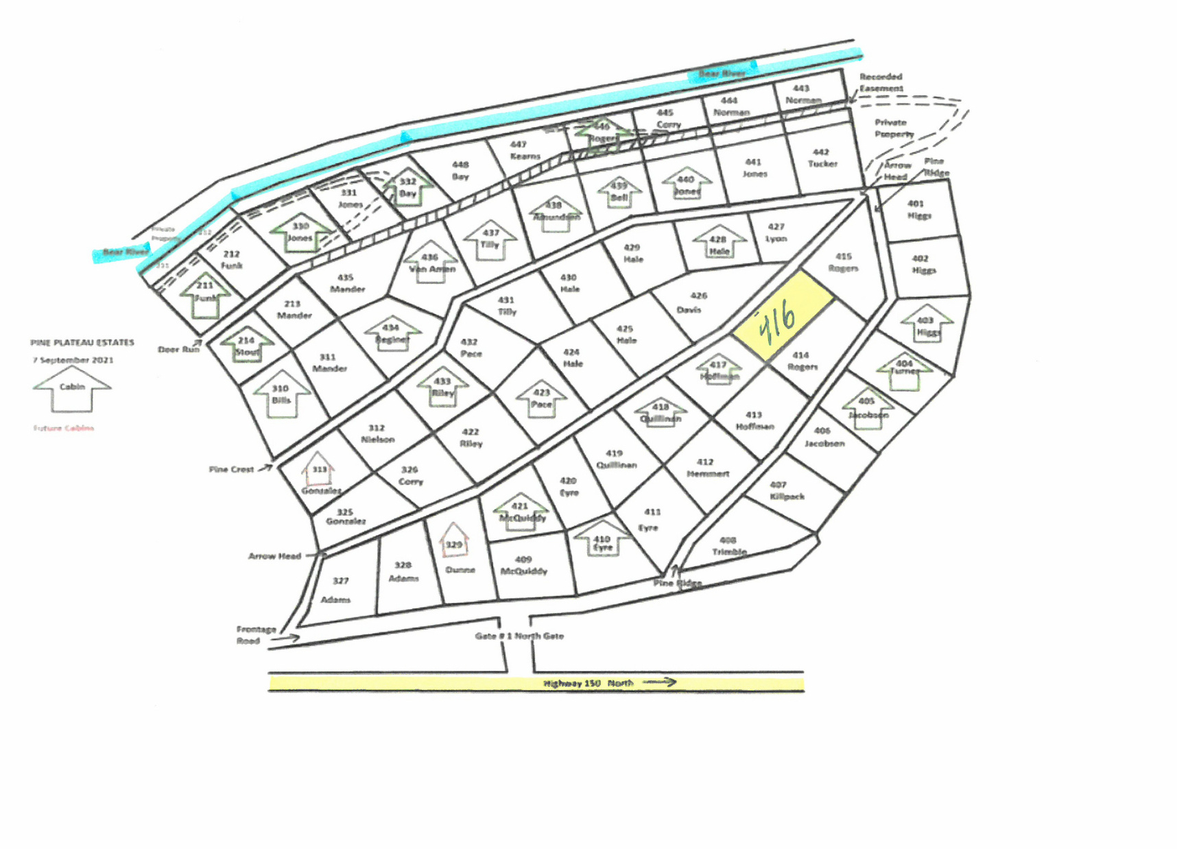 PINE PLATEAU ESTATES - Land