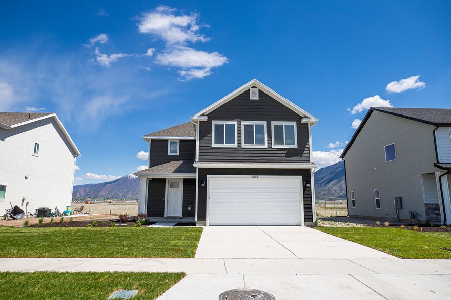 INTEREST RATES STARTING AS LOW AS 4.99% with our preferred lender or $20,000 INCENTIVE towards closing costs, rate buydown, or price reduction regardless of lender! (Talk to agent for conditions.)This is our Must-See New Arrowhead Springs Community in Salem!  This beautiful home was built by Flagship Homes and features 4 bedrooms, 2.5 bathrooms, quartz slab countertops, painted cabinets, laminate flooring on the main level, landscaped front yard, 2 car garage, and backyard (can be landscaped for an additional charge). The primary bedroom has a vaulted ceiling, large walk-in closet, dual sinks, and separate tub and shower! Our Arrowhead Springs community will have a  52-acre park, clubhouses, pools and everything you can think of when it comes to Amenities! This community is close to the Freeway (4 minutes) and is in a beautiful location! Call Seth for more information or stop by our model home at 1074 N 1020 W, Salem, Utah 84653 for a tour. Model home hours: Monday-Saturday 11 AM - 6 PM. Buyers to verify all information. Square footage is from house plans.