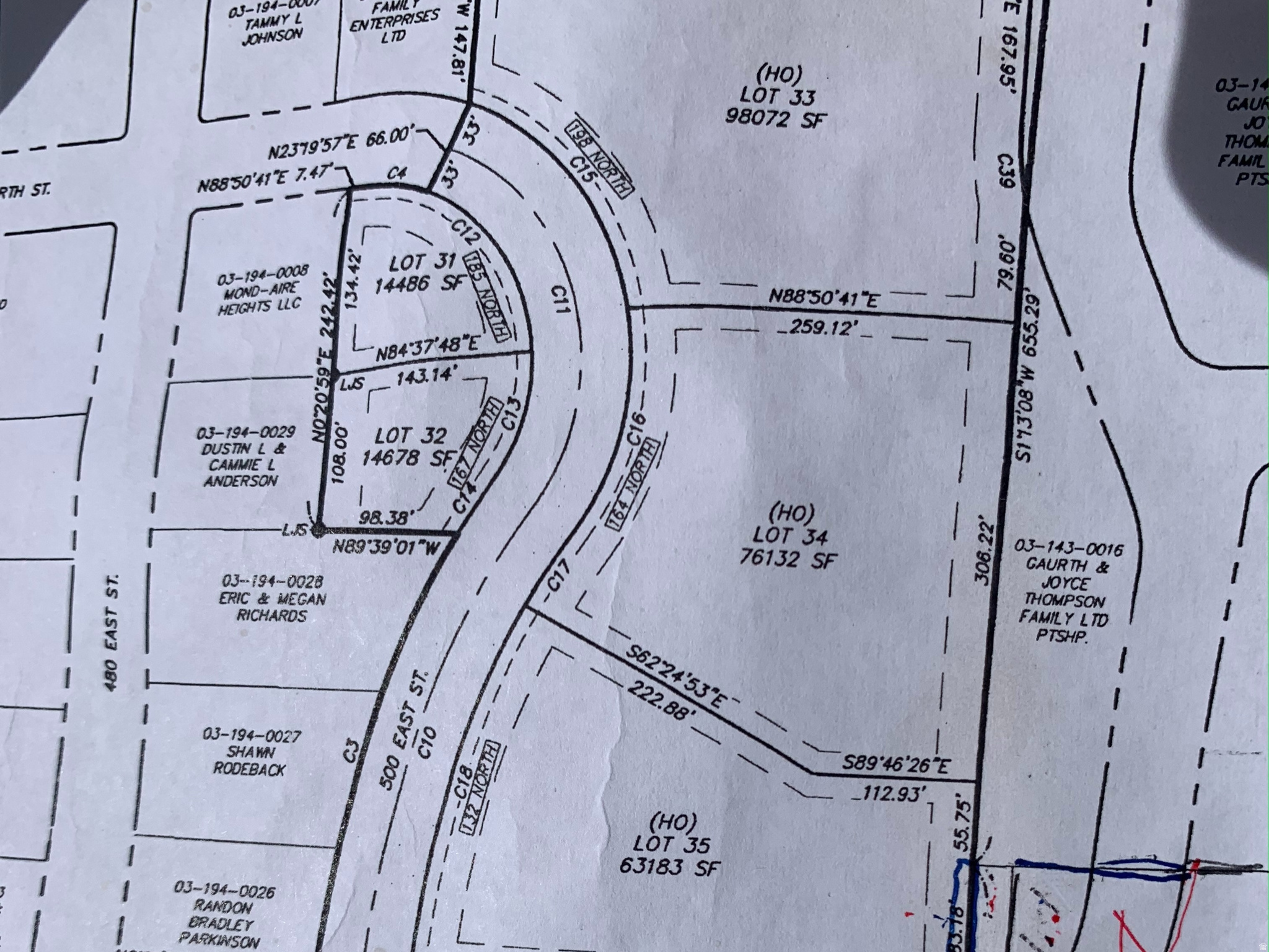 MOND-AIRE HEIGHTS - Land